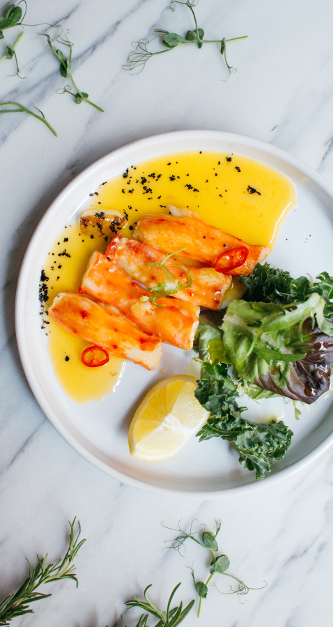 Plat de restaurant